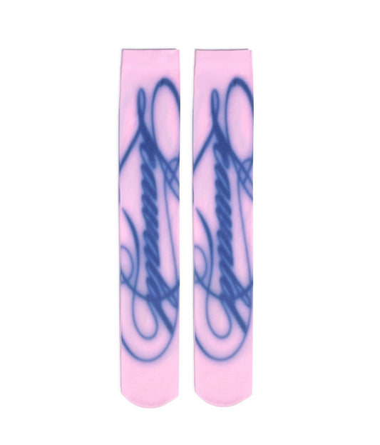 PINK TATTOO SOCKS