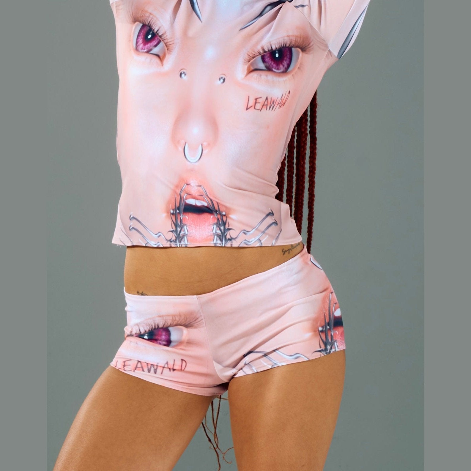 TRIBAL FACE MICRO SHORT