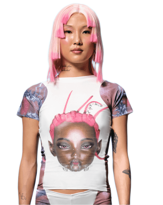 UPCYCLE TRIBAL MICRO TOP