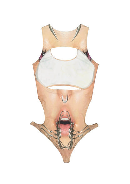 TRIBAL FACE CUTOUT BODY