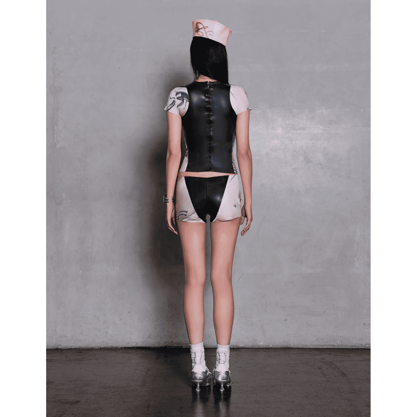 DOGOUFLAGE LATEX MICRO SHORT